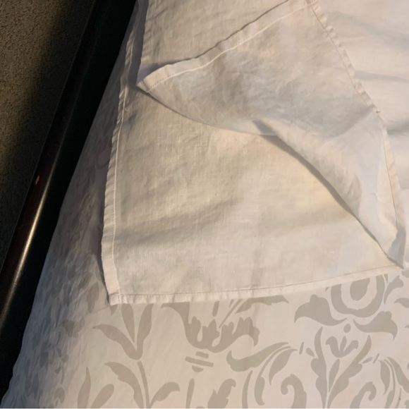 SYMPLI L MANDARIN LINEN TUNIC - Picture 15 of 16